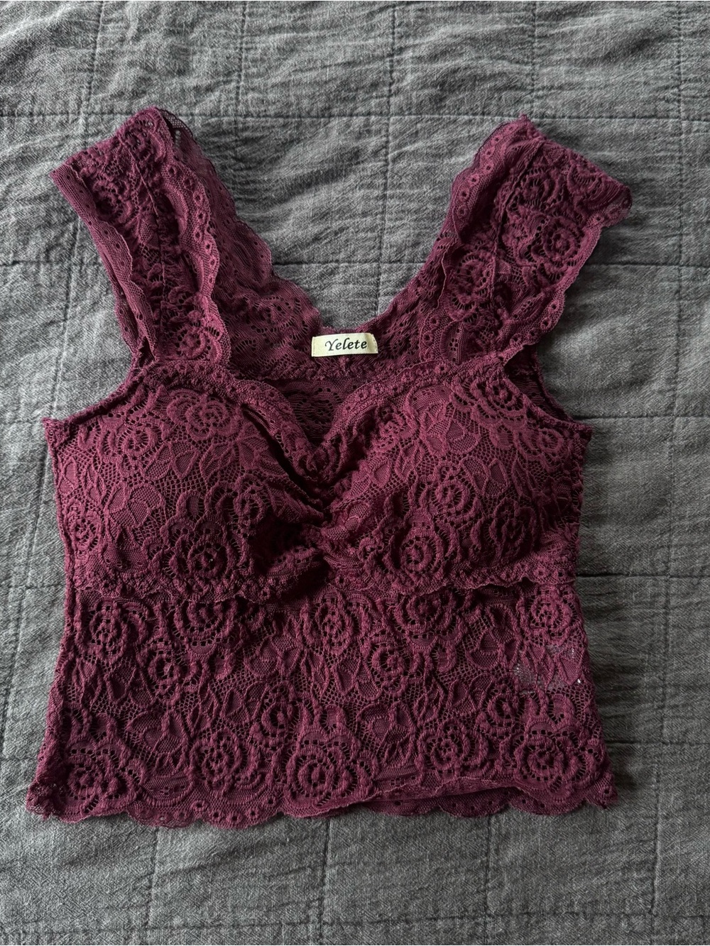 Lace Bralette Tank